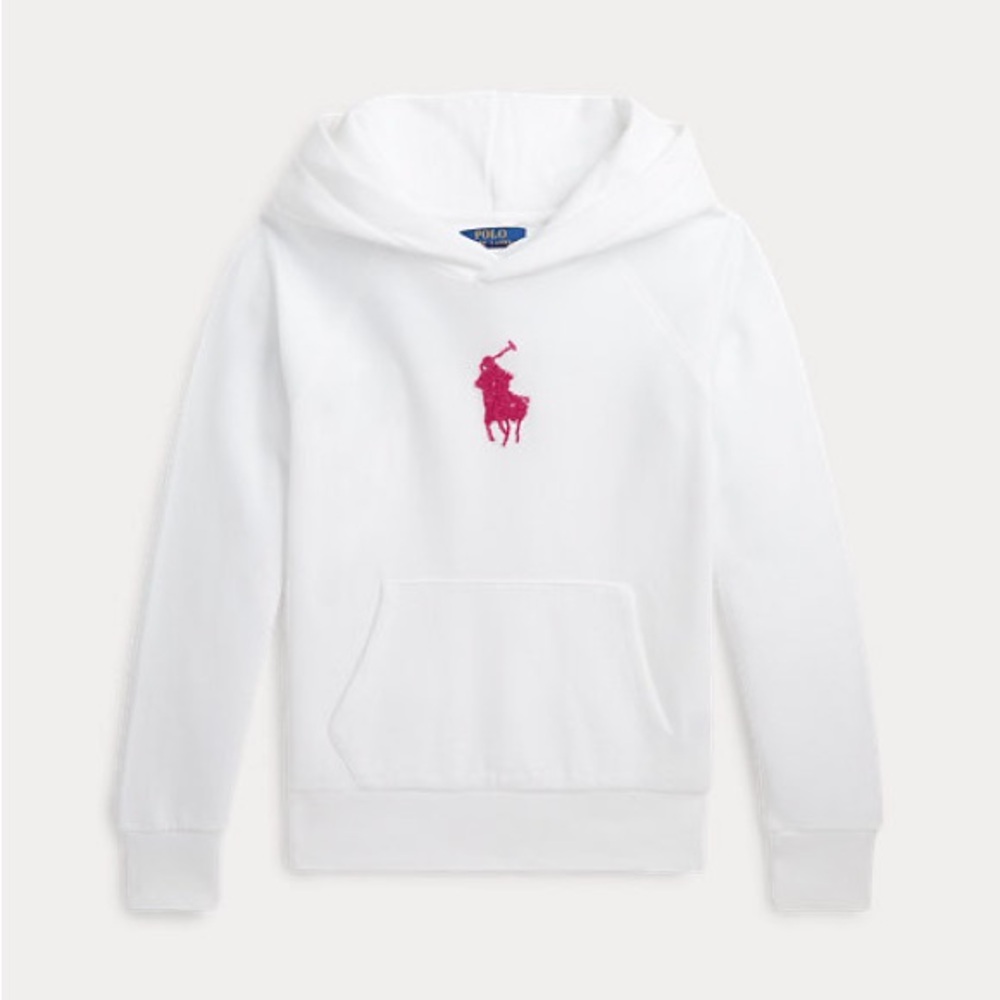 Ralph Lauren French Knot Big Pony Fleece Hoodie